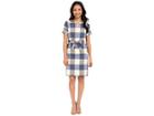 Pendleton Petite Alex Dress (novelty Check Wool Linen) Women's Dress