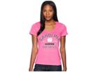 Champion College North Carolina Tar Heels University V-neck Tee (wow Pink) Girl's T Shirt