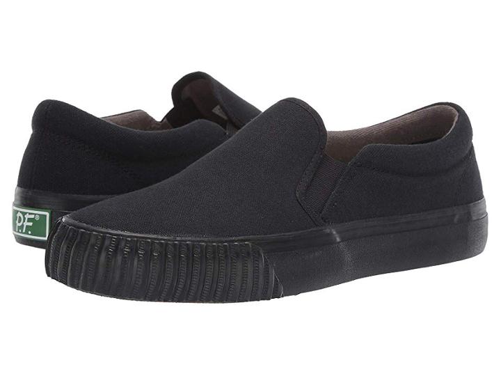 Pf Flyers Center Slip-on (black) Men's Shoes