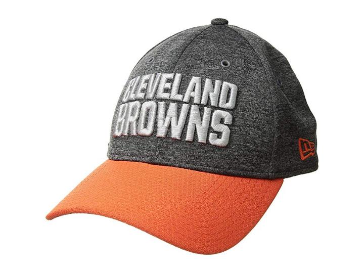 New Era Cleveland Browns 3930 Home (dark Grey) Baseball Caps