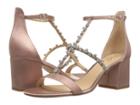 Jewel Badgley Mischka Alamea (dark Blush) Women's Shoes
