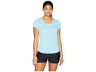 Under Armour Streaker Short Sleeve Tee (venetian Blue/venetian Blue/reflective) Women's Short Sleeve Pullover