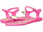 Melissa Shoes Mel Blackberry Ii (pink Heart Print) Women's Sandals