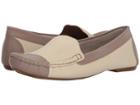 French Sole Allure (bone/taupe Pebble Leather) Women's Shoes
