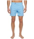 Polo Ralph Lauren Monaco Trunk W/ Swim Bag (chatham Blue) Men's Swimwear