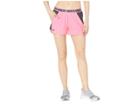 Under Armour New Play Up Shorts (mojo Pink/jet Gray/jet Gray) Women's Shorts