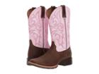 Ariat Hybrid Rancher (barnwood/distressed Pink) Cowboy Boots