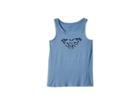 Roxy Kids Sunny Afternoon Beyond Way Logo Tank Top (big Kids) (blue Shadow) Girl's Sleeveless