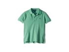 Polo Ralph Lauren Kids Cotton Mesh Polo Shirt (toddler) (haven Green) Boy's Clothing
