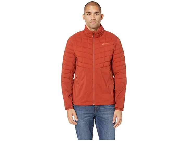 Marmot Featherless Hybrid Jacket (dark Rust) Men's Coat