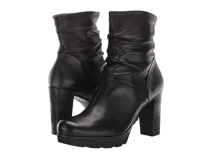 Paul Green Tina Boot (black Leather) Women's Boots