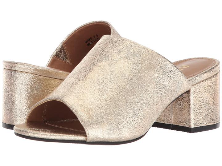 Report Hutton (gold) Women's Shoes