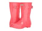 Hunter Original Short Gloss Rain Boots (hyper Pink) Women's Rain Boots