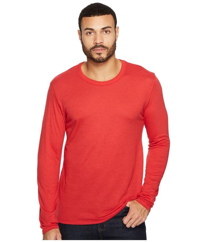 Alternative The Keeper Long Sleeve (red) Men's Clothing