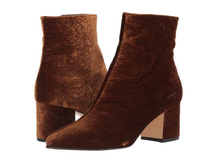 Etro Velvet Boot (brown) Women's Shoes