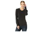 Hot Chillys Pepper Stretch Crew Neck (black) Women's Clothing