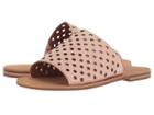 Frye Riley Perf Slide (blush) Women's Sandals