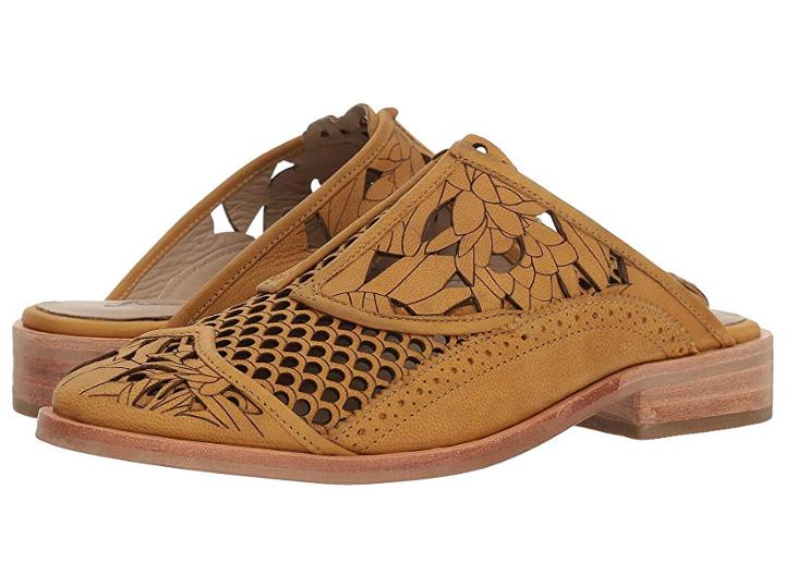 Free People Paramount Slip-on Loafer (mustard) Women's Clog/mule Shoes