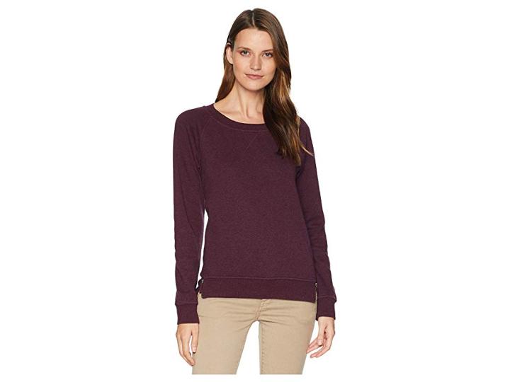 Ugg Morgan Top (port Heather) Women's Sweatshirt