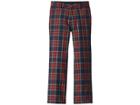 Janie And Jack Tartan Wool Pants (toddler/little Kids/big Kids) (navy Plaid) Boy's Casual Pants
