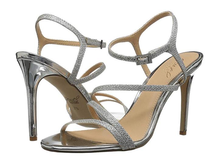 Jewel Badgley Mischka Maddison (silver) Women's Shoes