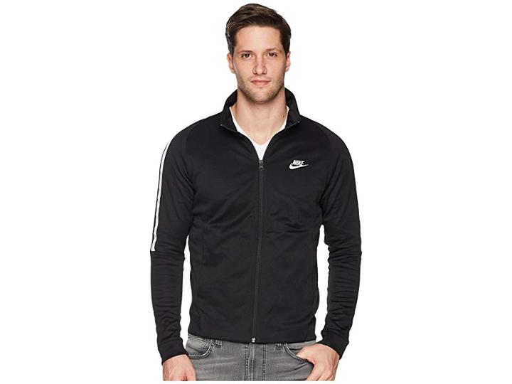 Nike Sportswear N98 Jacket (black/white/white) Men's Coat