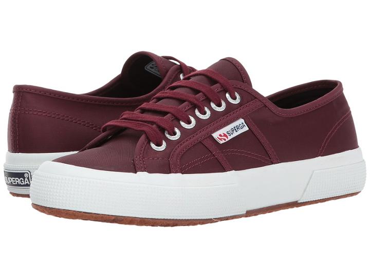 Superga 2750 Nylu (burgundy) Women's Shoes