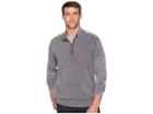Mod-o-doc T-street 1/4 Zip Pullover Cotton Sweater (irongate) Men's Sweater