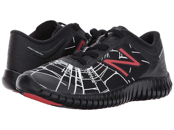 New Balance Kids Kv99v2 Spider-man(r) (little Kid/big Kid) (red/black) Boys Shoes