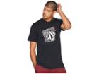 Volcom Stonar Waves Short Sleeve Tee (black) Men's T Shirt