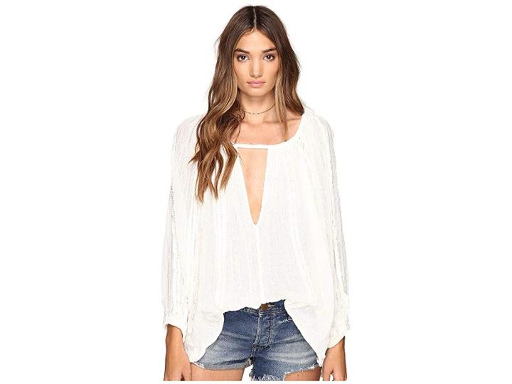 Jen's Pirate Booty Samsara Top (white) Women's Clothing