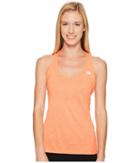 New Balance Heathered Tank Top (alpha Orange Heather) Women's Sleeveless
