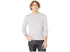 Scotch & Soda Ams Blauw Cotton Cashmere Knit In Regular Fit (grey Melange) Men's Clothing