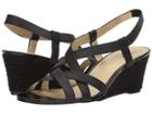 Adrianna Papell Alba (black Elastic) Women's Wedge Shoes