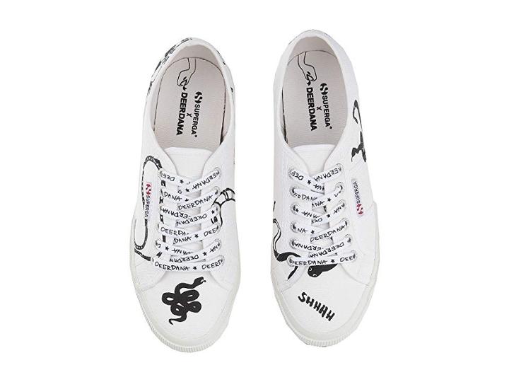 Superga 2750 Deerdana (snake) Women's Lace Up Casual Shoes