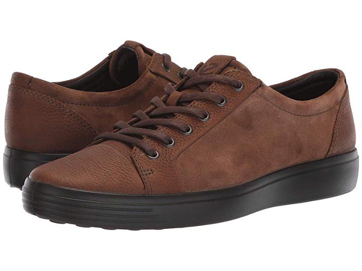 Ecco Soft 7 Casual Tie (cocoa Brown/cocoa Brown) Men's Lace Up Casual Shoes