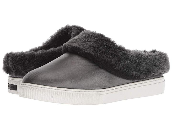 Trask Lisa (pewter Brush-off Italian Sheepskin/shearling) Women's Shoes