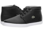 Lacoste Asparta 118 1 P (black/white) Men's Shoes