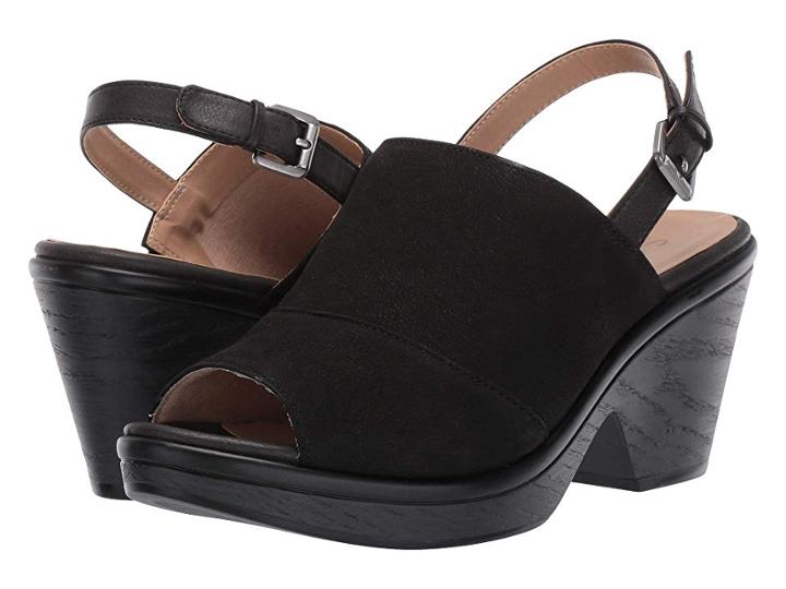 Natural Soul Faye (black Leather/smooth) High Heels