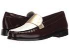 G.h. Bass & Co. Wylie (wine/white/gold Patent) Women's Shoes