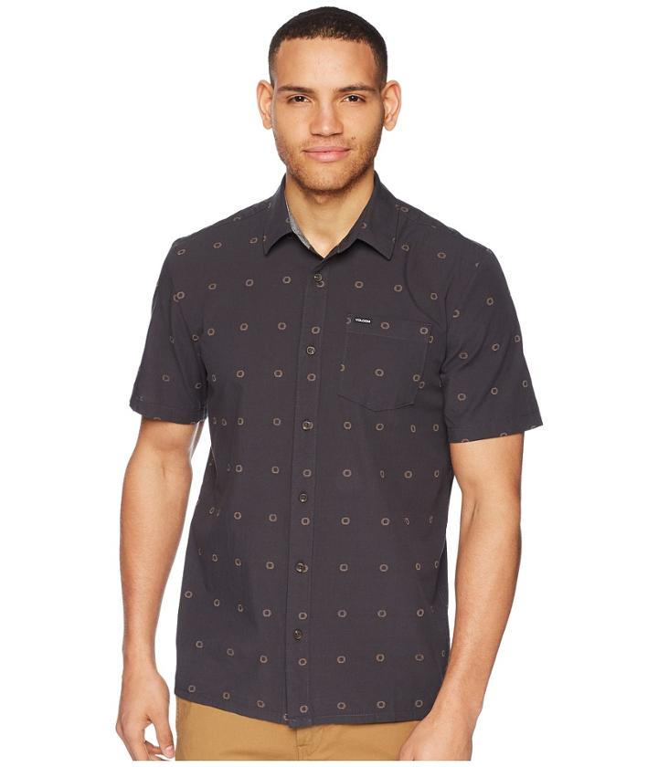 Volcom Trenton Short Sleeve (stealth) Men's Clothing