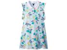 Tommy Hilfiger Kids Palm Polo Dress (big Kids) (moonlight Jade) Girl's Dress