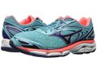 Mizuno Wave Inspire 13 (blue Radiance/blueprint/fiery Coral) Girls Shoes