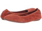 Hush Puppies Chaste Ballet (spice Suede) Women's Flat Shoes