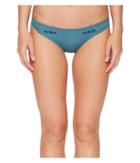 Roxy Salty Roxy(r) Surfer Bikini Bottom (brittany Blue) Women's Swimwear