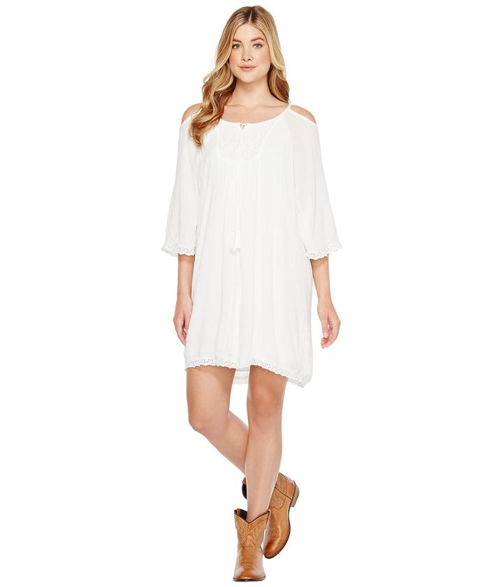 Ariat Caliente Dress (white) Women's Dress