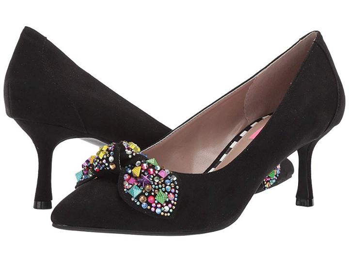 Betsey Johnson Axle (black) Women's 1-2 Inch Heel Shoes