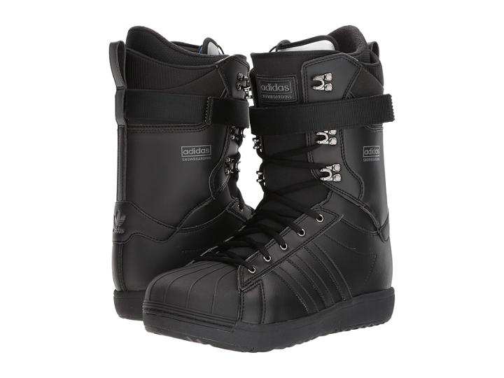 Adidas Skateboarding Superstar Adv (core Black/core Black/core Black) Men's Snow Shoes