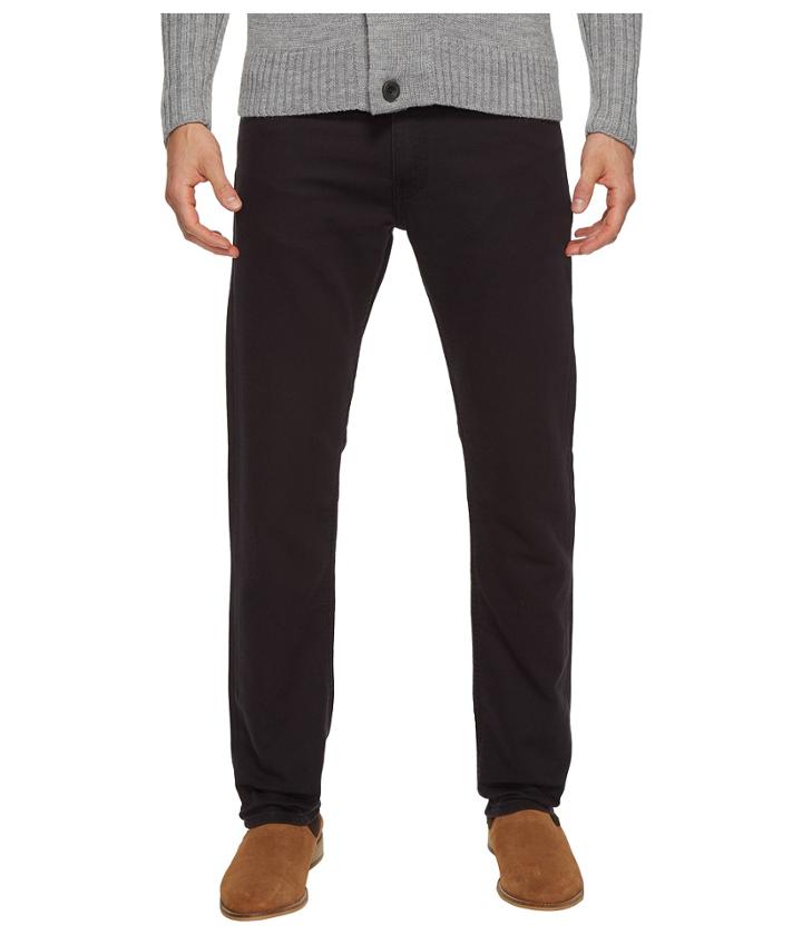 Levi's(r) Mens 513tm Slim Straight Fit (black Stretch Twill) Men's Jeans