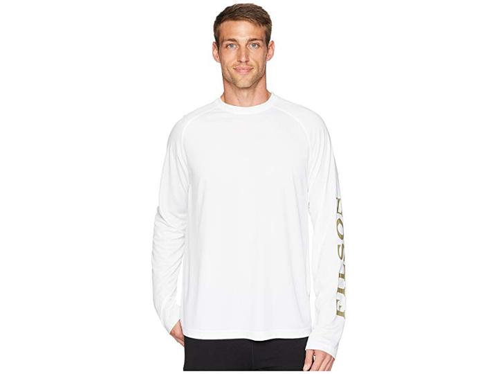 Filson Long Sleeve Barrier T-shirt (white) Men's T Shirt